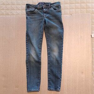 Levis Denim Legging jeans Girls Size 10 Reg with adjustable elastic waistband